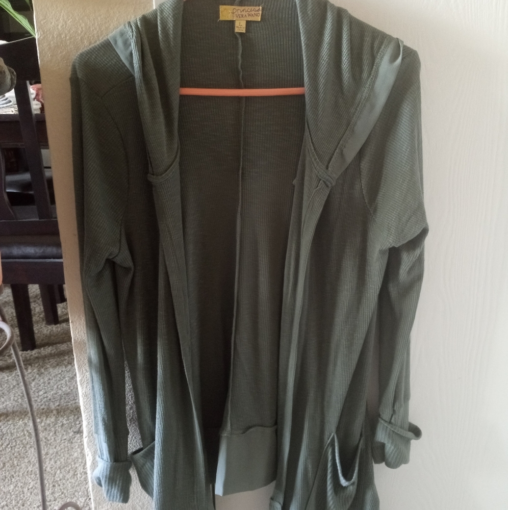 Princess by Vera Wang hooded lightweight sweater